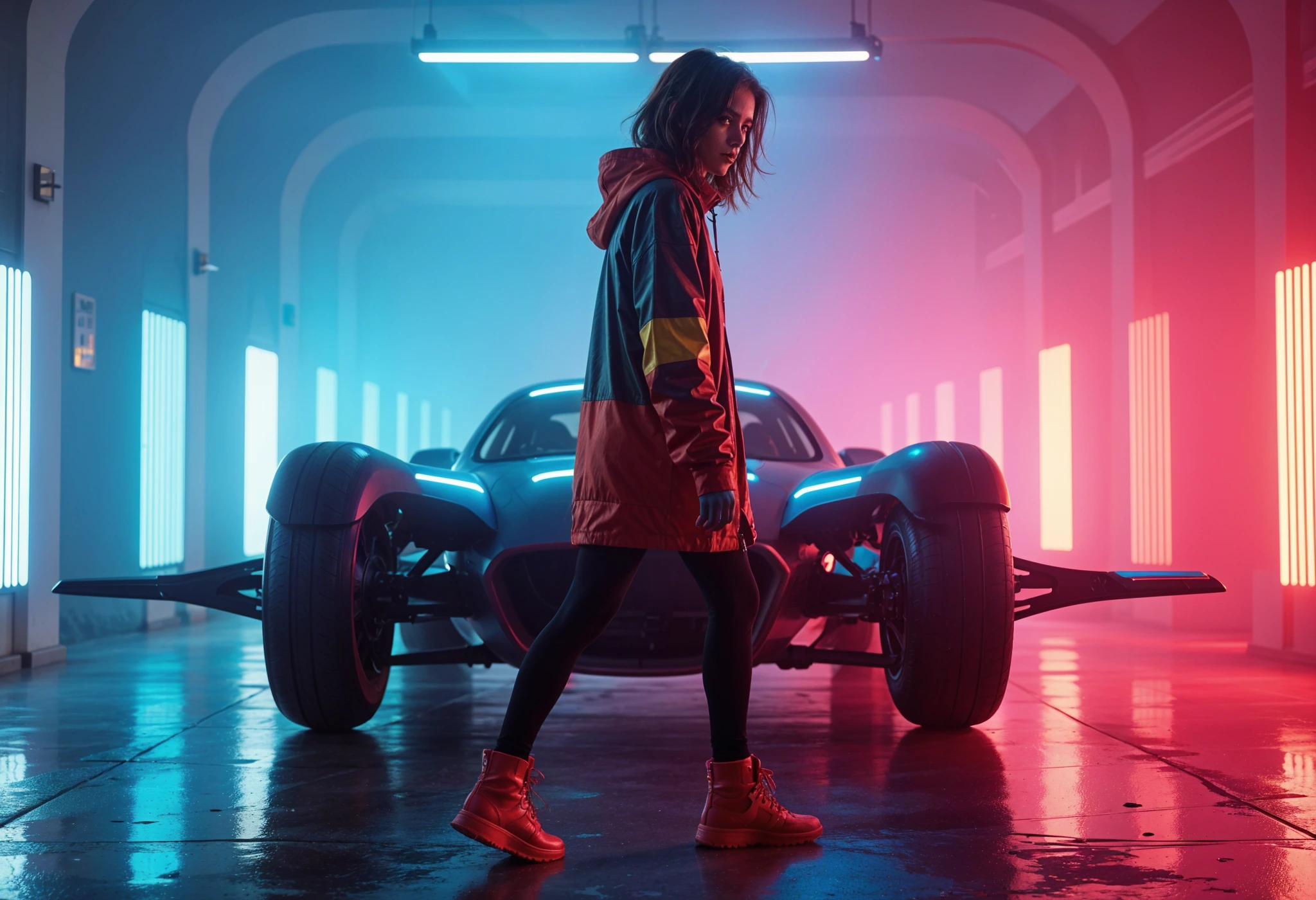 Neon streetwear